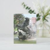 カンザスシティー噴水 ポストカード (スタンド正面)