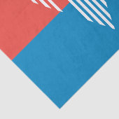 カンザスシティー州旗を持つ愛国的ティッシュペーパー 薄葉紙 (詳細)