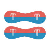 カンザスシティー州旗を持つ愛国野球 野球ボール (パネル)