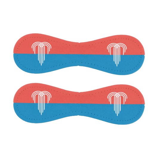 カンザスシティー州旗を持つ愛国野球 野球ボール (パネル)