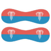 カンザスシティー州旗を掲げた愛国的ソフトボール ソフトボール (パネル)