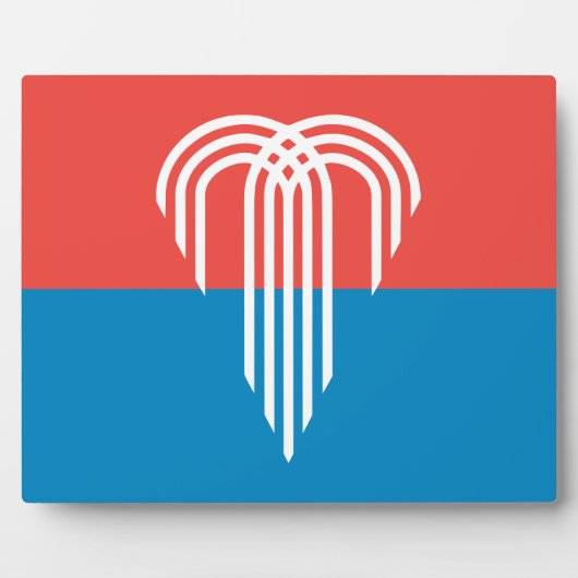 カンザスシティー州旗プラーク フォトプラーク (正面)