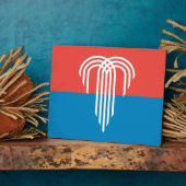 カンザスシティー州旗プラーク フォトプラーク (側面)