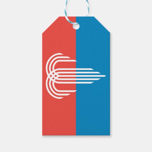 カンザスシティー州旗(ミズーリ州) ギフトタグ (正面)