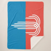 カンザスシティー州旗（ミズーリ州） シェルパブランケット (正面)