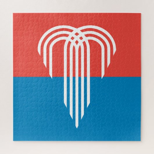 カンザスシティー州旗（ミズーリ州） ジグソーパズル (縦)