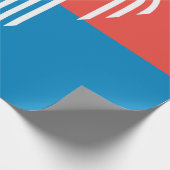 カンザスシティー州旗(ミズーリ州) ラッピングペーパー (角)