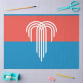 カンザスシティー州旗(ミズーリ州) 薄葉紙 (クラフト)