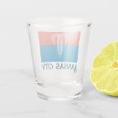 カンザスシティー州旗（2023年）、ミズーリ州 ショットグラス (裏面)