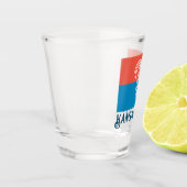 カンザスシティー州旗（2023年）、ミズーリ州 ショットグラス (左)