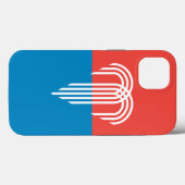 カンザスシティー州旗 Case-Mate iPhoneケース (裏面 (横))