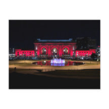 カンザスシティー葉書のユニオン駅