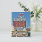 カンザスシティー西部の自動車看板 ポストカード (スタンド正面)