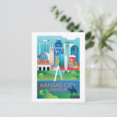 カンザスシティー、ミズーリはがき ポストカード (スタンド正面)