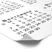 カンザスシティー、ミズーリ州スカイライン2025カレンダー ポスター (角)