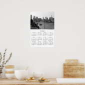 カンザスシティー、ミズーリ州スカイライン2026カレンダー ポスター (キッチン)