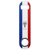 カンザスシティー（ミズーリ）国旗のバー鍵 スピード栓抜き (正面)