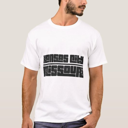 カンザスシティー – ミズーリ Tシャツ (正面)