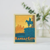 カンザスシティー、MO ポストカード (スタンド正面)