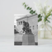 カンザスシティーB/Wの思想家とシャトルコック ポストカード (スタンド正面)