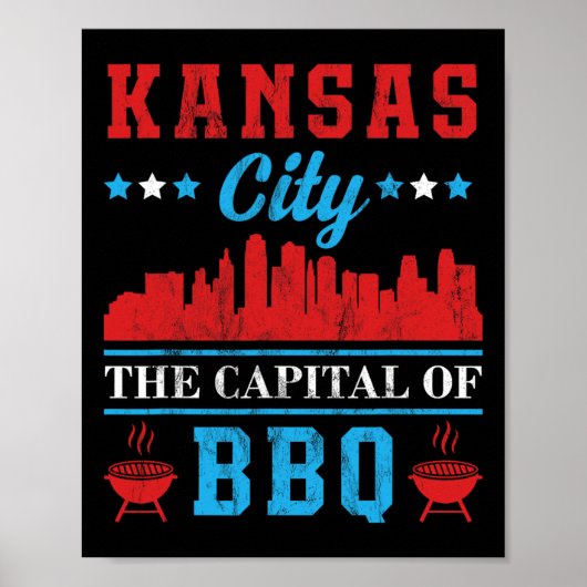 カンザスシティーBbqの首都 ポスター (正面)