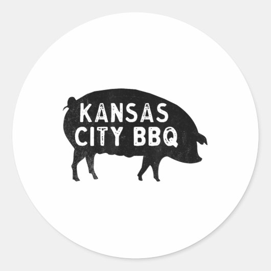 カンザスシティーBbq _1 ラウンドシール (正面)