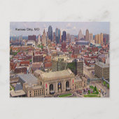 カンザスシティーMOスカイライン記念リバティエリア ポストカード (正面)