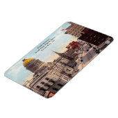 カンザスシティーMO、グランドAve.、1911ヴィンテージはがき マグネット (左側)