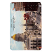 カンザスシティーMO、グランドAve.、1911ヴィンテージはがき マグネット (縦)