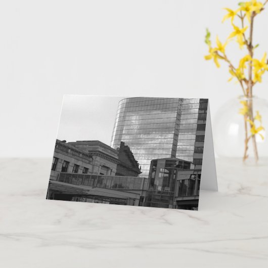 カンザスシティーThe Link Architecture写真 カード (黄色い花)