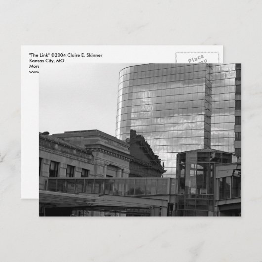 カンザスシティーThe Link Architecture写真 ポストカード (正面/裏面)