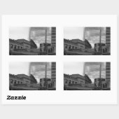 カンザスシティーThe Link Architecture写真 長方形シール (シート)