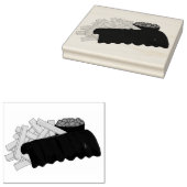 カンザスシティBBQバーベキュースペアリブCookoff ラバースタンプ (押印)