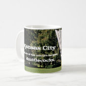 カンザスシティShuttlecockのマグ コーヒーマグカップ (正面左)