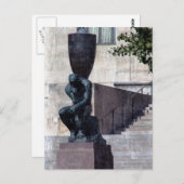 カンザスシ考えるティについて ポストカード (正面/裏面)