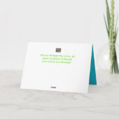 カンザススススノーカントリーヘーバレスのクリスマスカード シーズンカード (裏面)