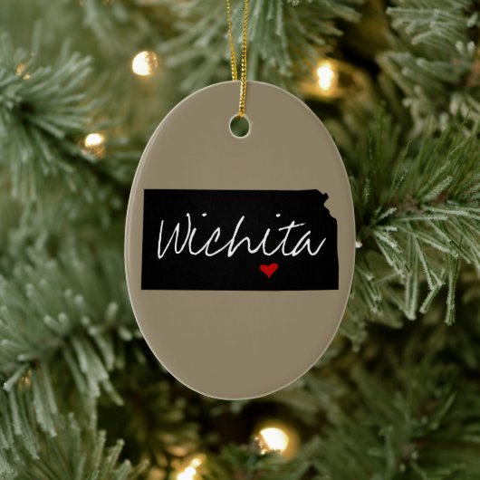 カンザスタウン セラミックオーナメント (ツリー)
