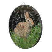 カンザスバニーラビットプロファイルされたインクダーツボード ダーツボード (正面右)