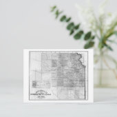 カンザスパノラママップカンザス ポストカード (スタンド正面)