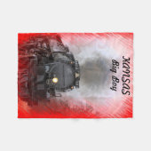 カンザスビッグボーイ フリースブランケット (正面(横))