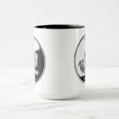 カンザスフェイク州クォーター マグカップ (中央)