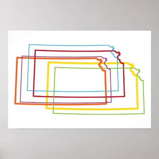 カンザスプライドぼやけ ポスター (正面)