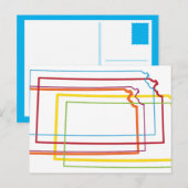 カンザスプライドぼやけ ポストカード (正面/裏面)
