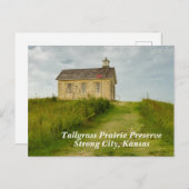 カンザスプレーリーの古い校舎 ポストカード (正面/裏面)