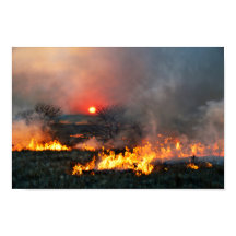 カンザスプレーリーバーンアットサンセット