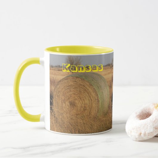 カンザスヘイベールコーヒーマグ マグカップ (ドーナツ)