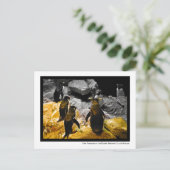 カンザスペンギン縁どの写真 ポストカード (スタンド正面)