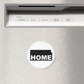 カンザスホーム遠くにfrom州冷蔵庫用マグネット マグネット (インサイチュ (食洗機))