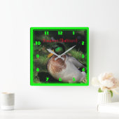 カンザスマラードスクエアウォールクロック スクエア壁時計 (ホーム)