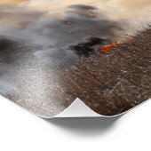 カンザスランチャーが制御されたバーンを開始 フォトプリント            (角)